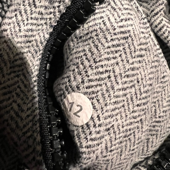 Lululemon Define Jacket - Heathered Herringbone Heathered Black White - Picture 5 of 7